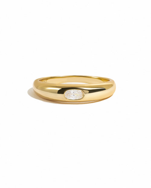 CZ Dome Ring