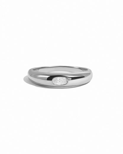 CZ Dome Ring