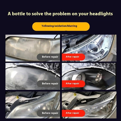 üèÜ 35K+ SOLD! üöóHeadlight Restoration Kit | 2‚ÄêStep No‚ÄêSand Formula for Crystal Clear Lights ‚ú®