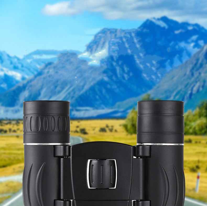 40x22 HD Binoculars – High-Power Compact Crescent Double Barrel with Optional Clip
