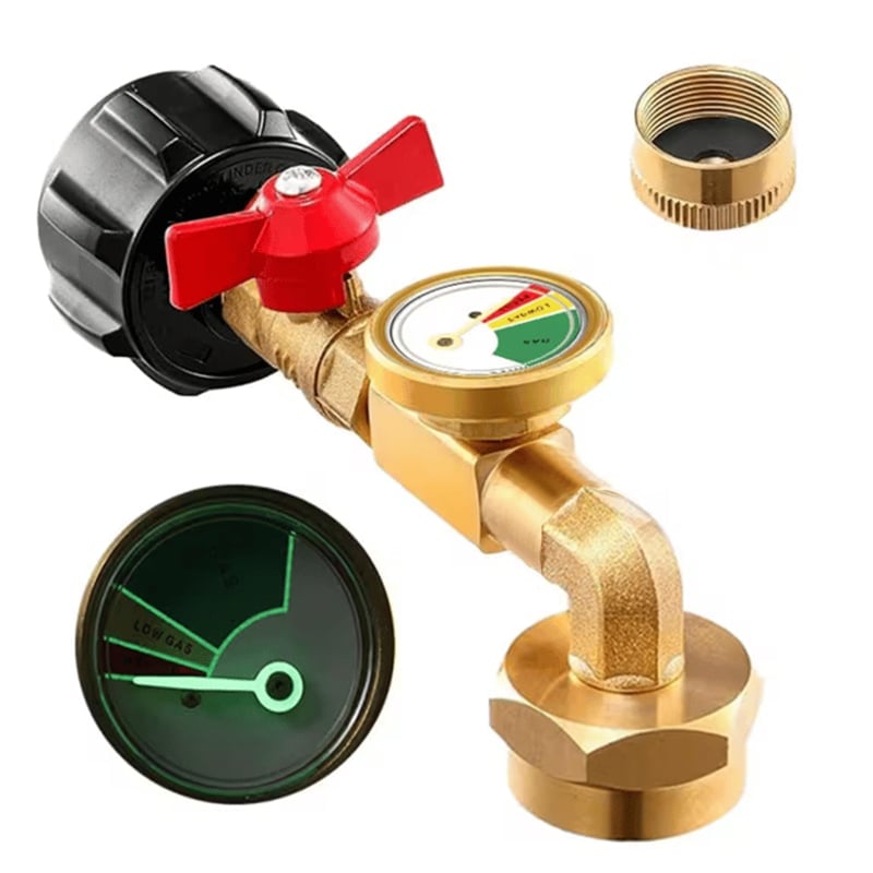 ‚ú® Top-Rated Propane Refill Elbow Adapter with Tank Gauge