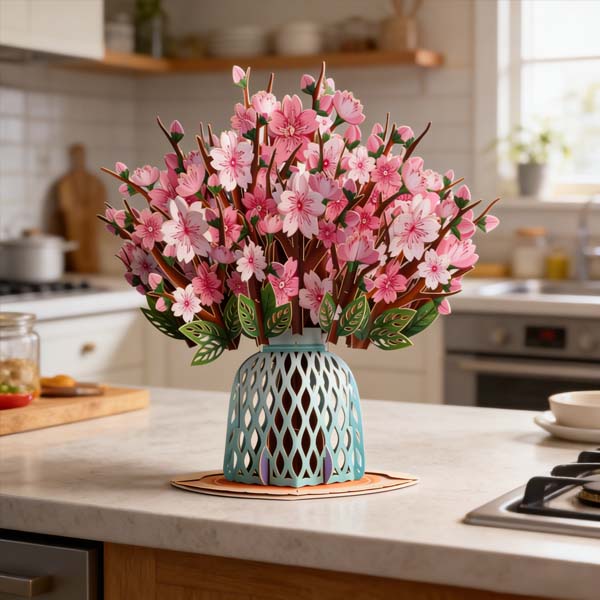 üíå Forever-Blooming 3D Flower Pop-Up Card‚Äì Personalized Love Message & Everlasting Bloom üéÅ