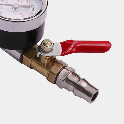 Heavy-Duty Tire Inflator with Pressure Gauge ‚Äì Always the Right Pressure üî• Sturdy, Accurate & Reliable