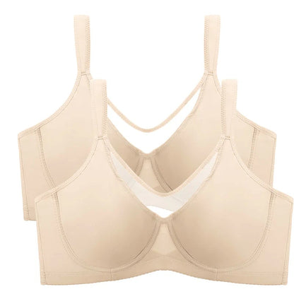 üíêWomen's Elegant Sheer Full Coverage Minimizer Bra ‚ú® Plus Size for Large Busts | No Digging, No Spillage & Ultra Comfy