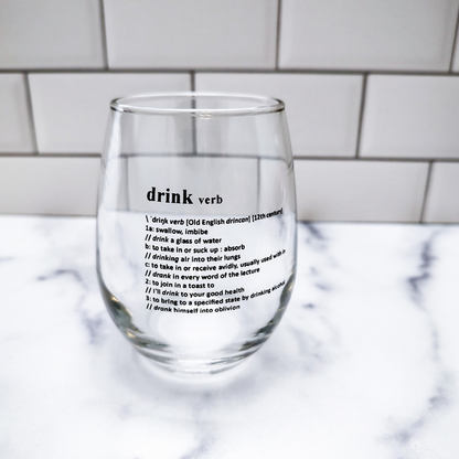 Definition Drink Glasses