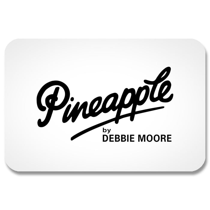 monochrome Pineapple fashion digital vouchers