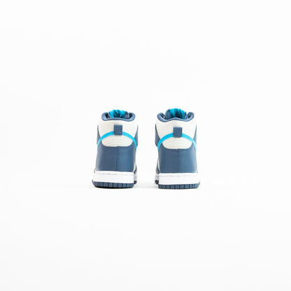Dunk High GS (Light Bone/Blue Lightning/Diffused Blue)
