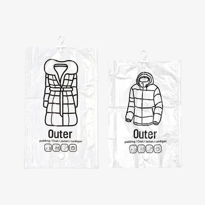 Hanging Vacuum Storage Bags ‚Äì Save 75% Closet Space, No Folding Needed