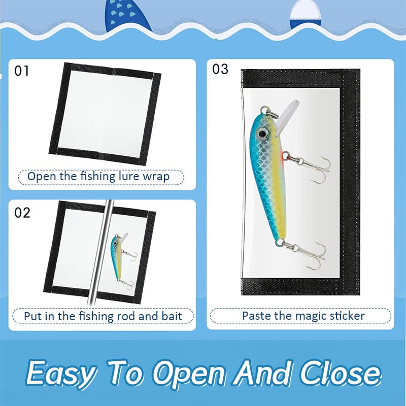 üî•Clear Fishing Lure Wraps