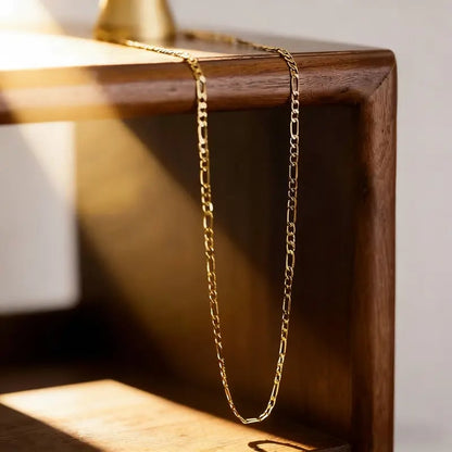 Elegant 2-Piece 18K Gold Jewelry Set ‚Äì Bracelet & Necklace for Men & Women