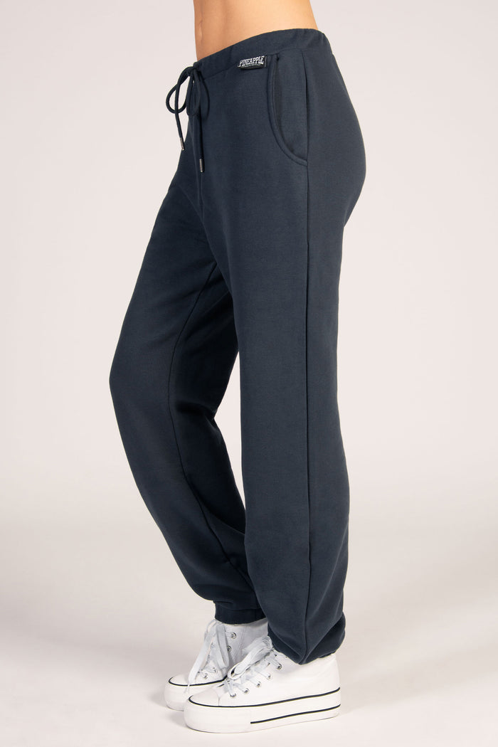 Unisex oversized joggers with side pockets and elasticated drawstring waistband.