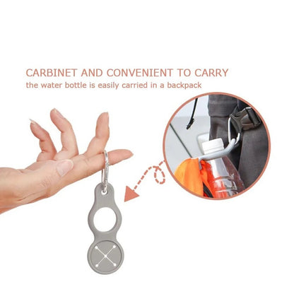 üèÜHot Sale‚ö°üåü Silicone Sport Kettle Buckle Outdoor Carabiner Water Bottle Holder