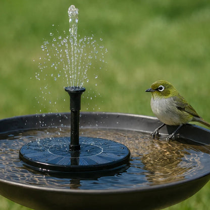 ‚òÄÔ∏è Solar-Powered Fountain ‚ú®Garden Oasis, No Wires No Hassleüí¶