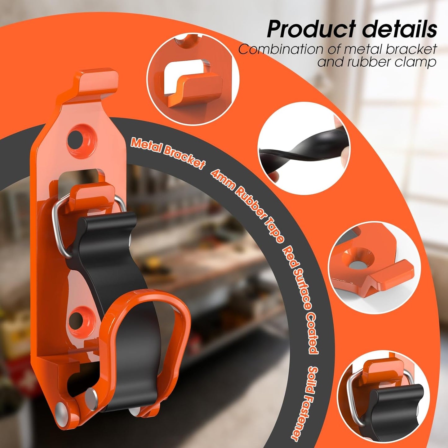üõ†Ô∏è Heavy Duty Metal Rubber Shovel Mount Kit