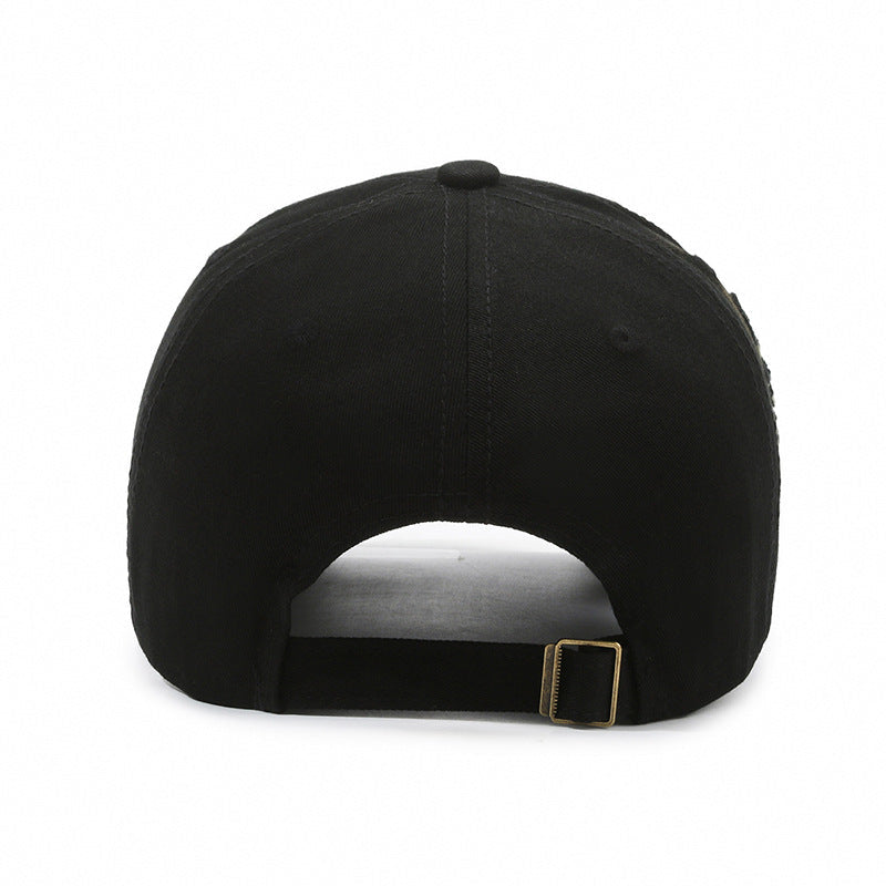 Vintage Washed Baseball Cap – Cotton, Adjustable, 8 Colors