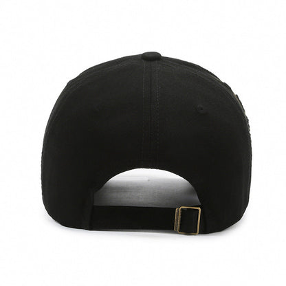 Vintage Washed Baseball Cap – Cotton, Adjustable, 8 Colors