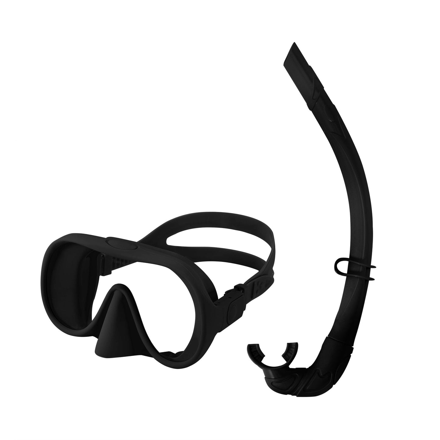 Large-Frame Anti-Fog Swim Goggles with Snorkel – Snorkeling Set