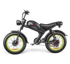 Dual-Drive Electric Bike | 48V 2000W Twin Motor, 23Ah Battery, 55-70KM Range