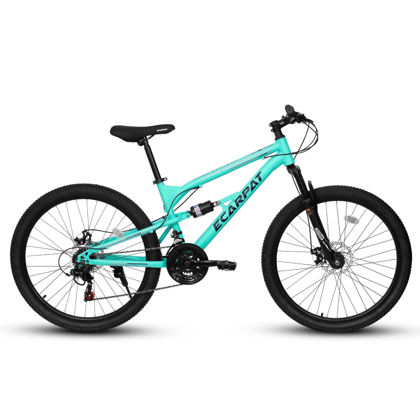 26" Adult Mountain Bike | 21-Speed, Dual Shock Absorption & Disc Brakes