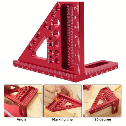 Dailyardtool¬Æ 3D Multi-angle Carpenter Square Scriber