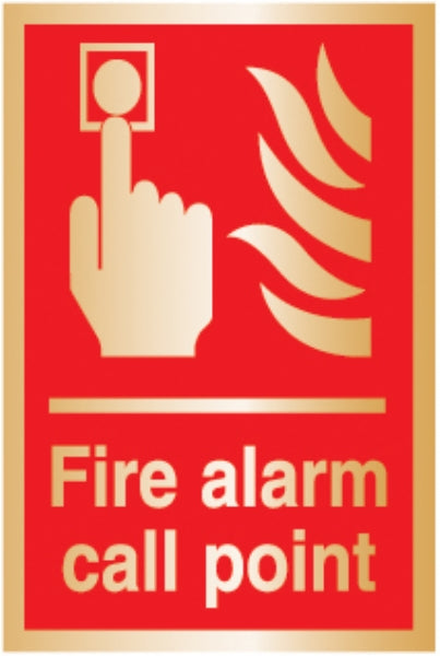 fire alarm call point (Brushed Aluminium)