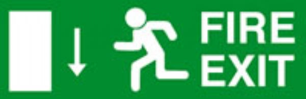 fire exit down left