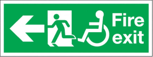 fire exit left