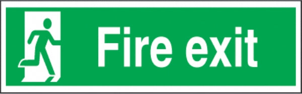 fire exit (man left)