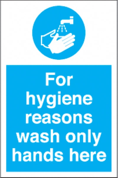for hygiene reasons wash only