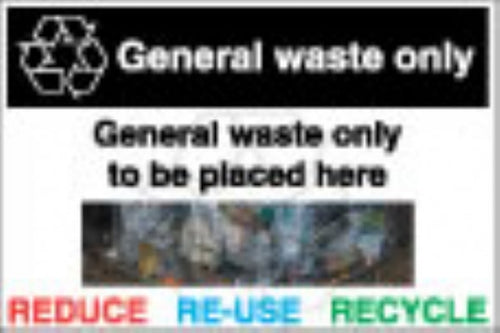 General Waste foamex wall