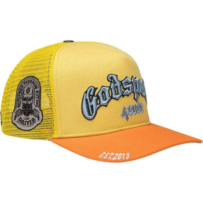 Godspeed GS Forever Trucker Hat Yellow/Orange