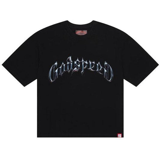 Godspeed Symmetrical Logo T-Shirt Black