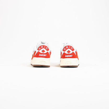 Grid Shadow 2 (White/Red)