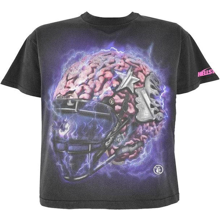 Hellstar Powered By The Star T-Shirt Black