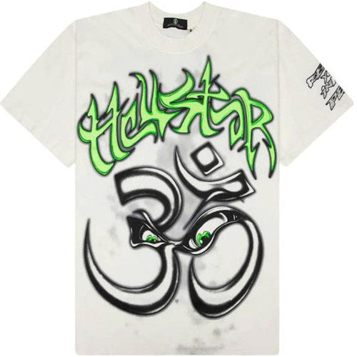 Hellstar Reach Your Inner Peace Yoga T-shirt White