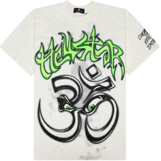 Hellstar Reach Your Inner Peace Yoga T-shirt White