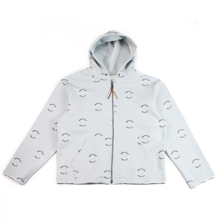 HTG Zip-Up Hoodie (Stone)