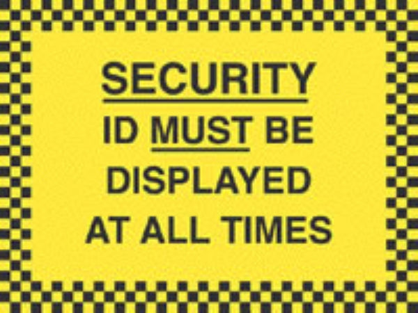 id must be displayed at all times