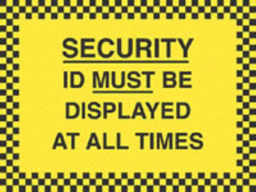id must be displayed at all times