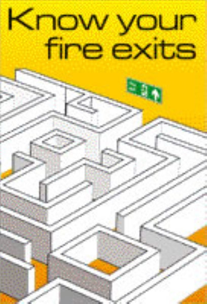 know your fire exits