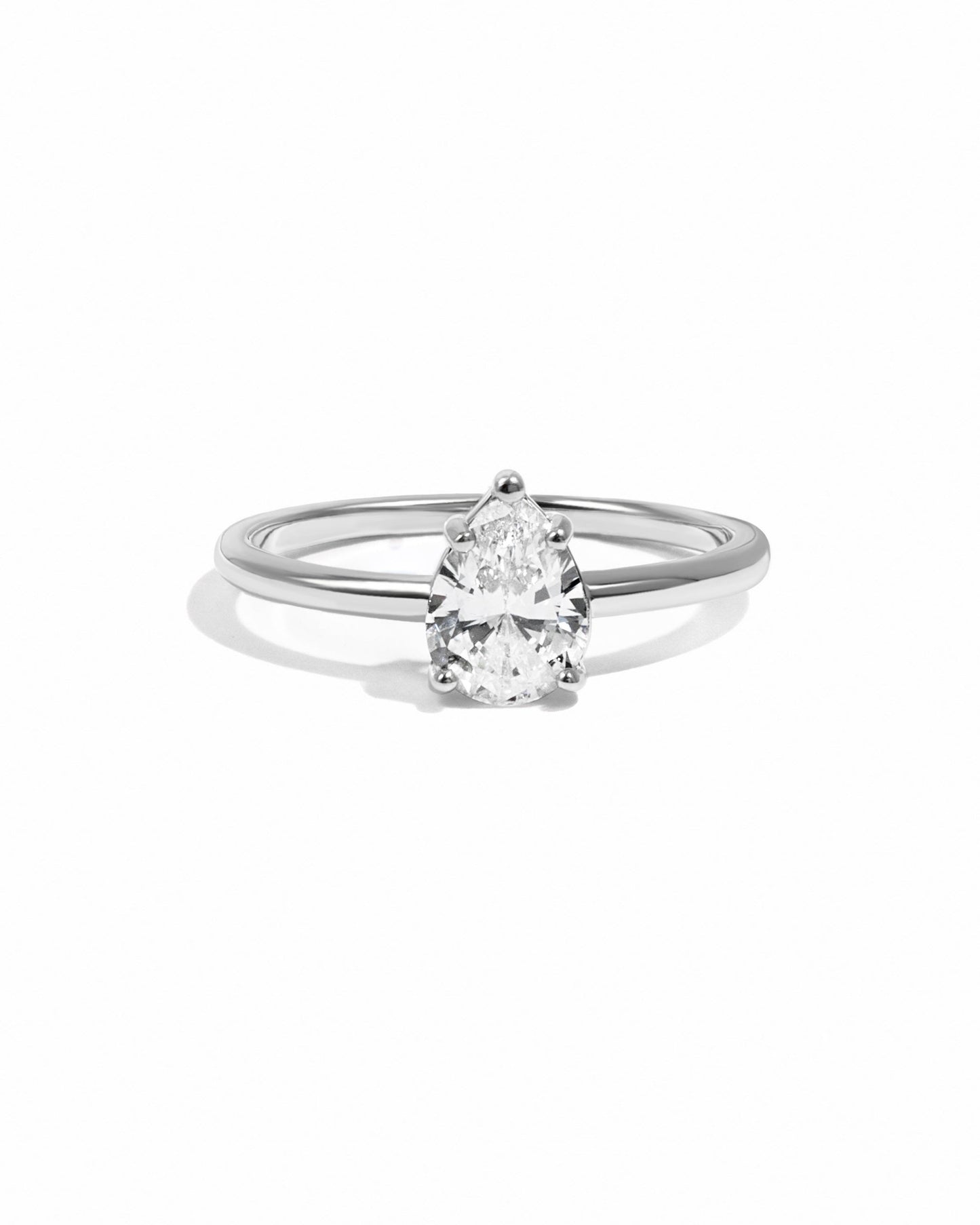 Large Pear Statement Ring