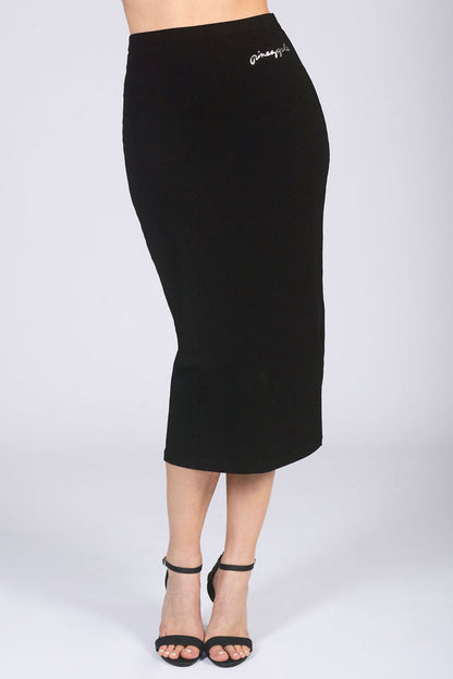 Women's black pencil skirt from Pineapple