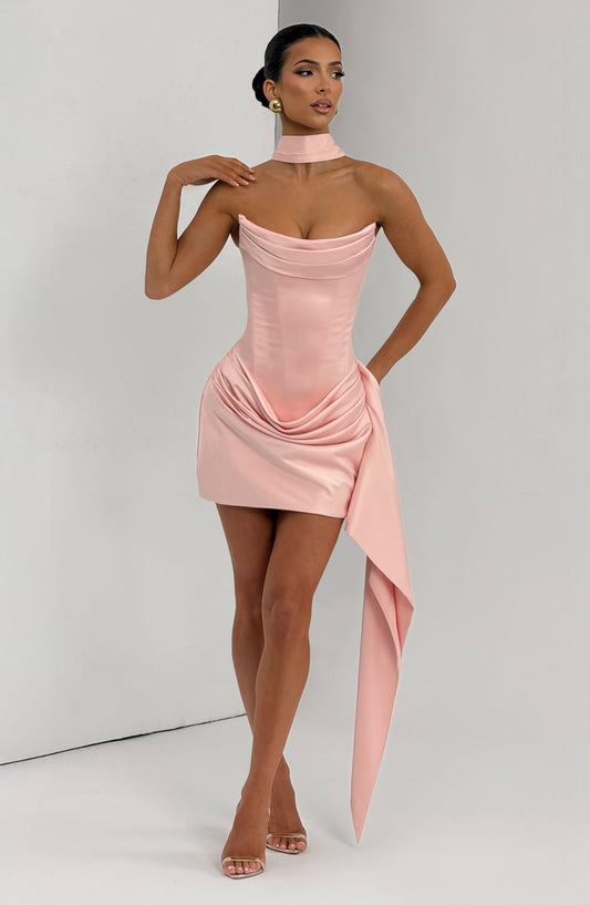 Mona Mini Dress - Blush