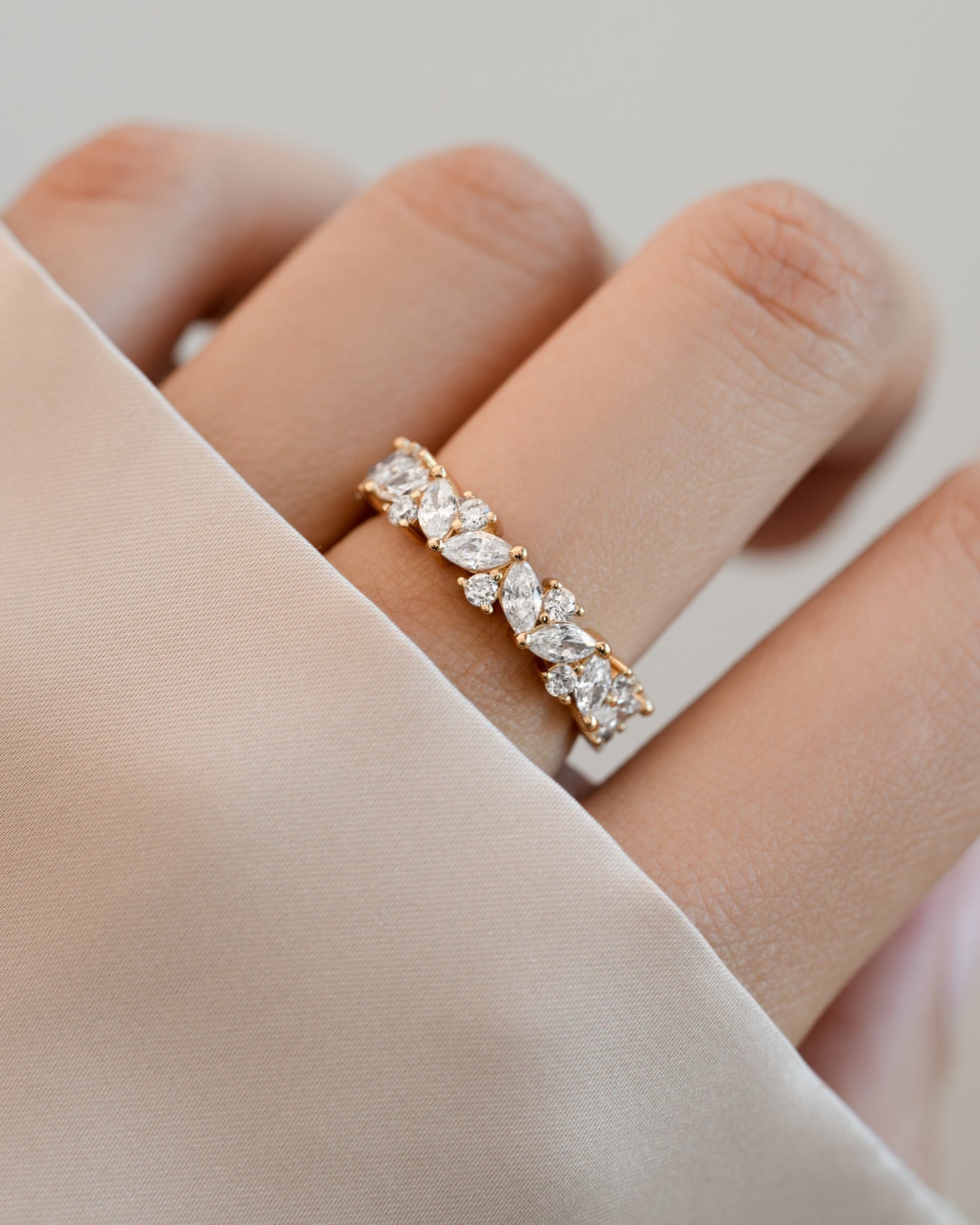 5mm Multi Stone Ring