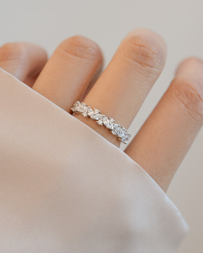 4mm Multi Stone Ring