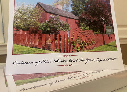 Noah Webster House Notecard Set