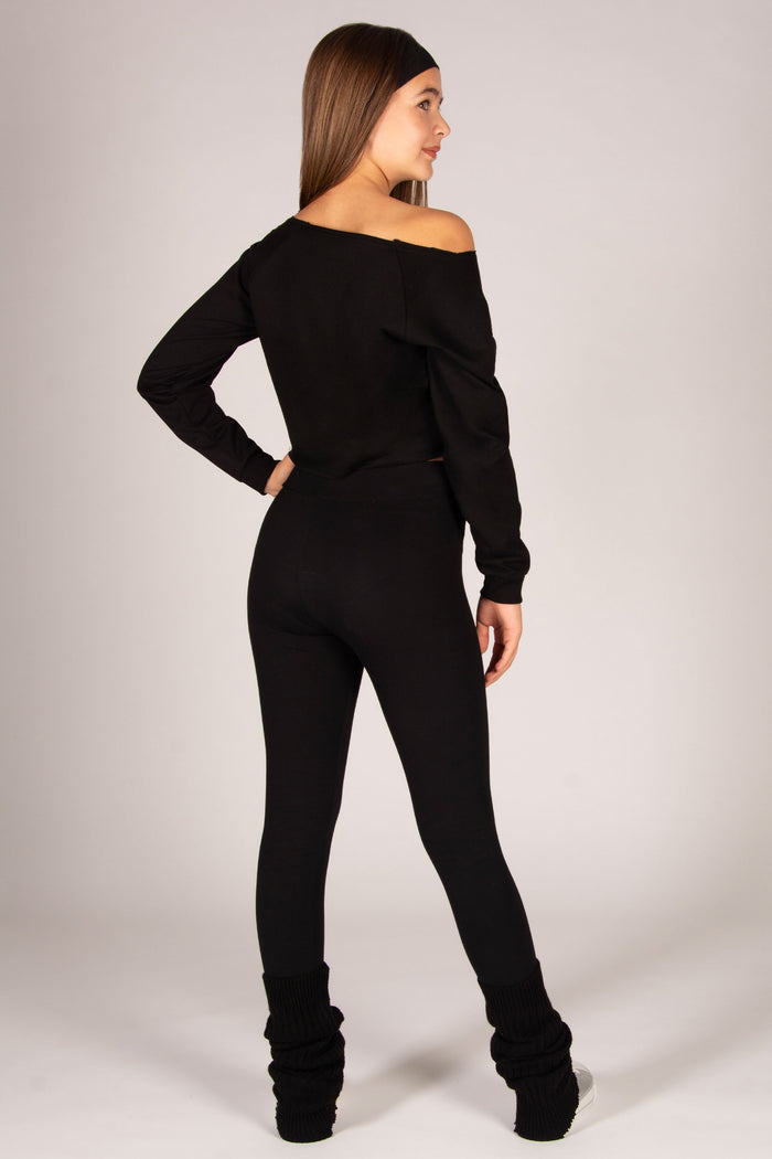 Off-Shoulder Long Sleeve Top