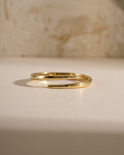 Open Spiral Ring