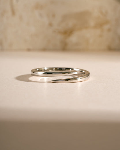 Open Spiral Ring