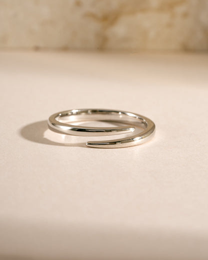 Open Spiral Ring